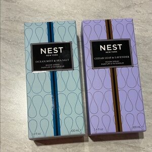 NEST Room Spray Set - Ocean Mist & Cedar Leaf